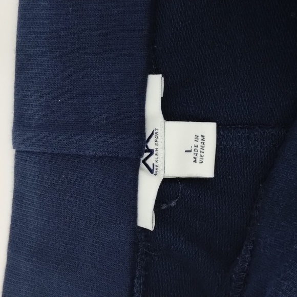 Anne Klein large and XL athletic jogger track suit navy blue 2 piece athletic - Picture 10 of 14